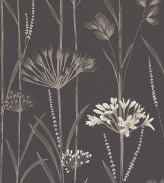 Gardinum Wallpaper by Harlequin Charcoal, Flint, Gilver Gardinum Wallpaper by Harlequin Charcoal, Flint, Gilver
