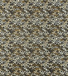 Boka Fabric by Harlequin Slate/Charcoal/Brass Boka Fabric by Harlequin Slate/Charcoal/Brass