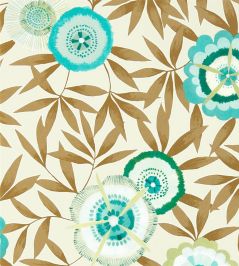 Komovi Wallpaper by Harlequin Lagoon/Gold Komovi Wallpaper by Harlequin Lagoon/Gold