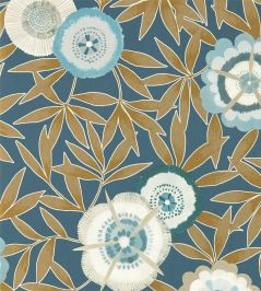 Komovi Wallpaper by Harlequin Midnight/Gold Komovi Wallpaper by Harlequin Midnight/Gold