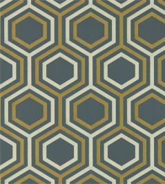 Selo Wallpaper by Harlequin Ebony/Gold Selo Wallpaper by Harlequin Ebony/Gold