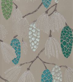 Epitome Wallpaper by Harlequin Turquoise/Pea/Gilver Epitome Wallpaper by Harlequin Turquoise/Pea/Gilver