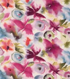 Flores Fabric by Harlequin Fuchsia/Zest/Azure Flores Fabric by Harlequin Fuchsia/Zest/Azure