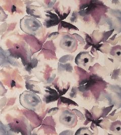 Flores Fabric by Harlequin Damson/Viola/Blush Flores Fabric by Harlequin Damson/Viola/Blush