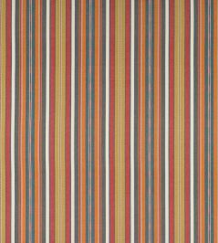 Harlie Stripe Fabric by Jane Churchill Red/Indigo Harlie Stripe Fabric by Jane Churchill Red/Indigo