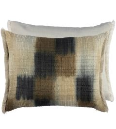 Harlyn Bay Cushion 45 x 60cm by Designers Guild Charcoal Harlyn Bay Cushion 45 x 60cm by Designers Guild Charcoal