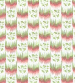 Harting Fabric by Titley and Marr Pink & Green Harting Fabric by Titley and Marr Pink & Green