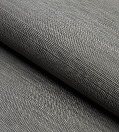 Haruki Sisal Wallpaper by Schumacher Charcoal Haruki Sisal Wallpaper by Schumacher Charcoal