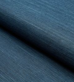 Haruki Sisal Wallpaper by Schumacher Indigo Haruki Sisal Wallpaper by Schumacher Indigo