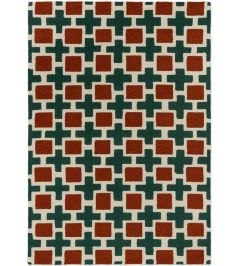 Hatch Rug by Scion Rust Hatch Rug by Scion Rust