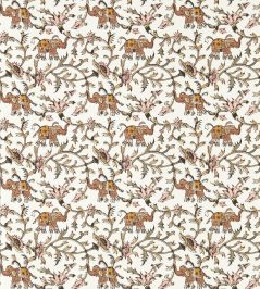 Hathi Wallpaper by Clarke & Clarke Natural Hathi Wallpaper by Clarke & Clarke Natural