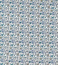 Hathi Embroidery Fabric by Clarke & Clarke Cobalt Hathi Embroidery Fabric by Clarke & Clarke Cobalt