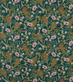 Hazelbury Linen Fabric by Studio G Forest Hazelbury Linen Fabric by Studio G Forest
