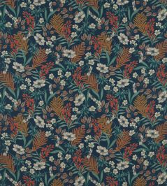 Hazelbury Linen Fabric by Studio G Midnight/Spice Hazelbury Linen Fabric by Studio G Midnight/Spice