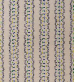 Hearty Fabric by Andrew Martin Indigo Hearty Fabric by Andrew Martin Indigo