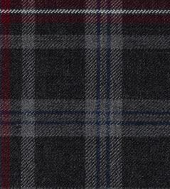 Hebridean Heather Fabric by The Isle Mill Grey Hebridean Heather Fabric by The Isle Mill Grey