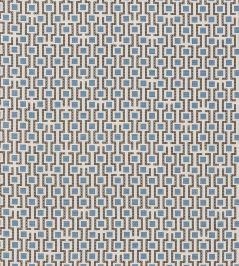 Hector Fabric by Vanderhurd Azure/Natural Hector Fabric by Vanderhurd Azure/Natural
