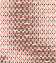 Hector Fabric by Vanderhurd Pomegranate/Natural Hector Fabric by Vanderhurd Pomegranate/Natural