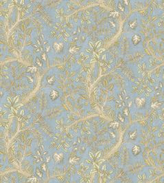 Hedgerow Wallpaper by Josephine Munsey Light Blue Hedgerow Wallpaper by Josephine Munsey Light Blue