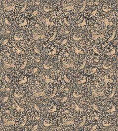 Hedgerow Wallpaper by Mulberry Home Indigo Hedgerow Wallpaper by Mulberry Home Indigo