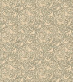 Hedgerow Wallpaper by Mulberry Home Soft Teal Hedgerow Wallpaper by Mulberry Home Soft Teal