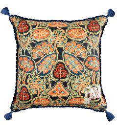 Heirloom Cushion 50 x 50cm by MINDTHEGAP Blue Heirloom Cushion 50 x 50cm by MINDTHEGAP Blue