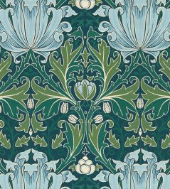 Helena Wallpaper by Morris & Co Indigo/Boughs Helena Wallpaper by Morris & Co Indigo/Boughs