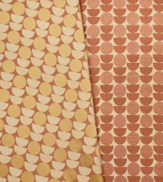 Helios Fabric by Casal Orange Brulee Helios Fabric by Casal Orange Brulee