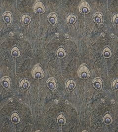 Hera Feather in Vintage Velvet Fabric by Liberty Lapis Hera Feather in Vintage Velvet Fabric by Liberty Lapis
