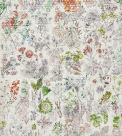 Herbaria Fabric by Osborne & Little Coral Herbaria Fabric by Osborne & Little Coral