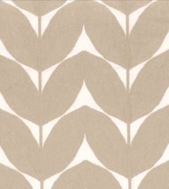 Herbes Folles Fabric by Casamance Beige Herbes Folles Fabric by Casamance Beige