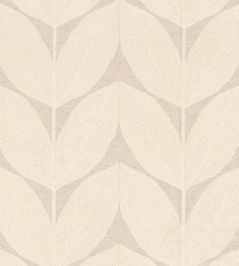 Herbes Folles Fabric by Casamance Ivoire Herbes Folles Fabric by Casamance Ivoire