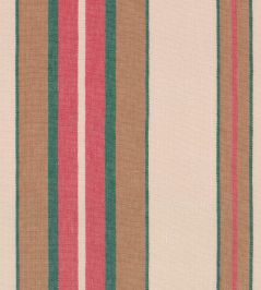 Herina Stripe Fabric by MINDTHEGAP Brown Herina Stripe Fabric by MINDTHEGAP Brown