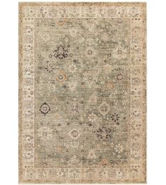 Heriz Ornate Rug by Asiatic Green Heriz Ornate Rug by Asiatic Green