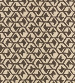 Hex Fabric by Zinc Carbon Hex Fabric by Zinc Carbon