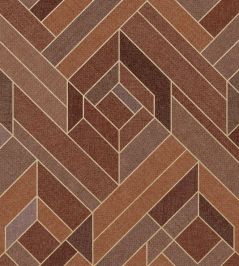 Hexagonal Wallpaper by Coordonne Clay Hexagonal Wallpaper by Coordonne Clay