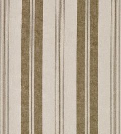 Highgrove Stripe Fabric by Sanderson Meadow Moss Highgrove Stripe Fabric by Sanderson Meadow Moss