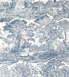 Highgrove Toile Fabric by Sanderson Tetbury Blue Highgrove Toile Fabric by Sanderson Tetbury Blue