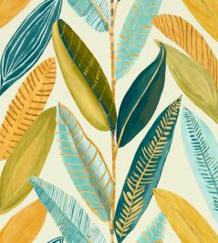 Hikkaduwa Wallpaper by Scion Tangerine Hikkaduwa Wallpaper by Scion Tangerine