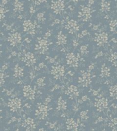 Hip Rose Wallpaper by Borastapeter Blue Hip Rose Wallpaper by Borastapeter Blue