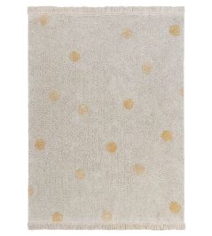 Hippy Dots Natural Rug by Lorena Canals Honey Hippy Dots Natural Rug by Lorena Canals Honey