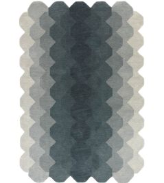 Hive Rug by Asiatic Teal Hive Rug by Asiatic Teal