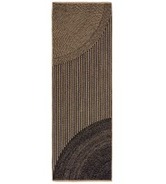 Holiday Runner Rug by Elitis Black Holiday Runner Rug by Elitis Black