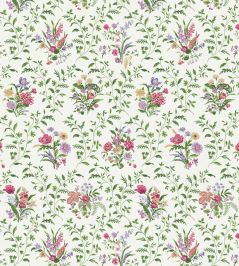 Hollingbourne Fabric by Nina Campbell Green/Pink/Lavender Hollingbourne Fabric by Nina Campbell Green/Pink/Lavender