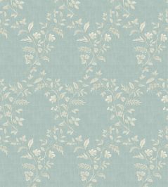 Hollingbourne Trellis Wallpaper by Nina Campbell Aqua Hollingbourne Trellis Wallpaper by Nina Campbell Aqua