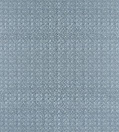 Holly Trellis Fabric by Anna French Blue Holly Trellis Fabric by Anna French Blue