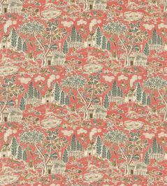 Home Park Fabric by GP & J Baker Old Red Home Park Fabric by GP & J Baker Old Red