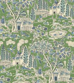 Home Park Wallpaper by GP & J Baker Emerald Home Park Wallpaper by GP & J Baker Emerald