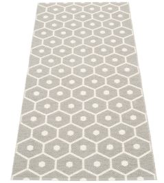 Honey Runner Rug by Pappelina Warm Grey/Vanilla Honey Runner Rug by Pappelina Warm Grey/Vanilla