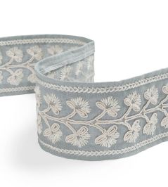Honeysuckle Braid Trim by James Hare Gentian Blue Honeysuckle Braid Trim by James Hare Gentian Blue